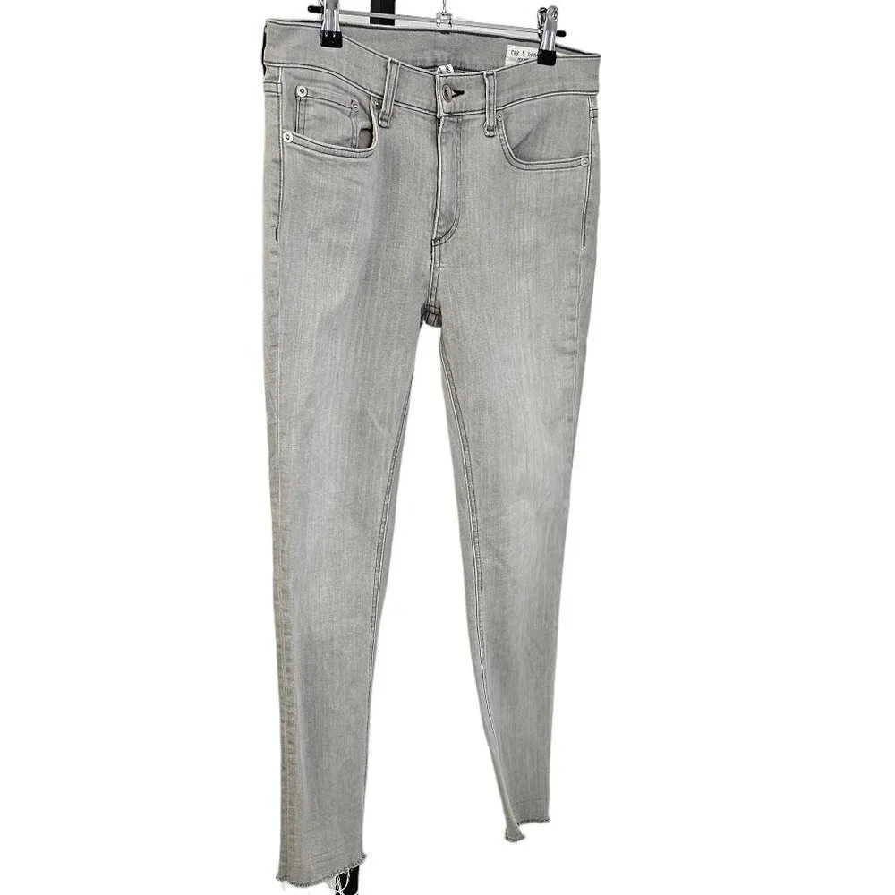 Rag & Bone Women's Ankle Skinny Jeans Size 29 Burmese Gray Wash - Picture 3 of 10